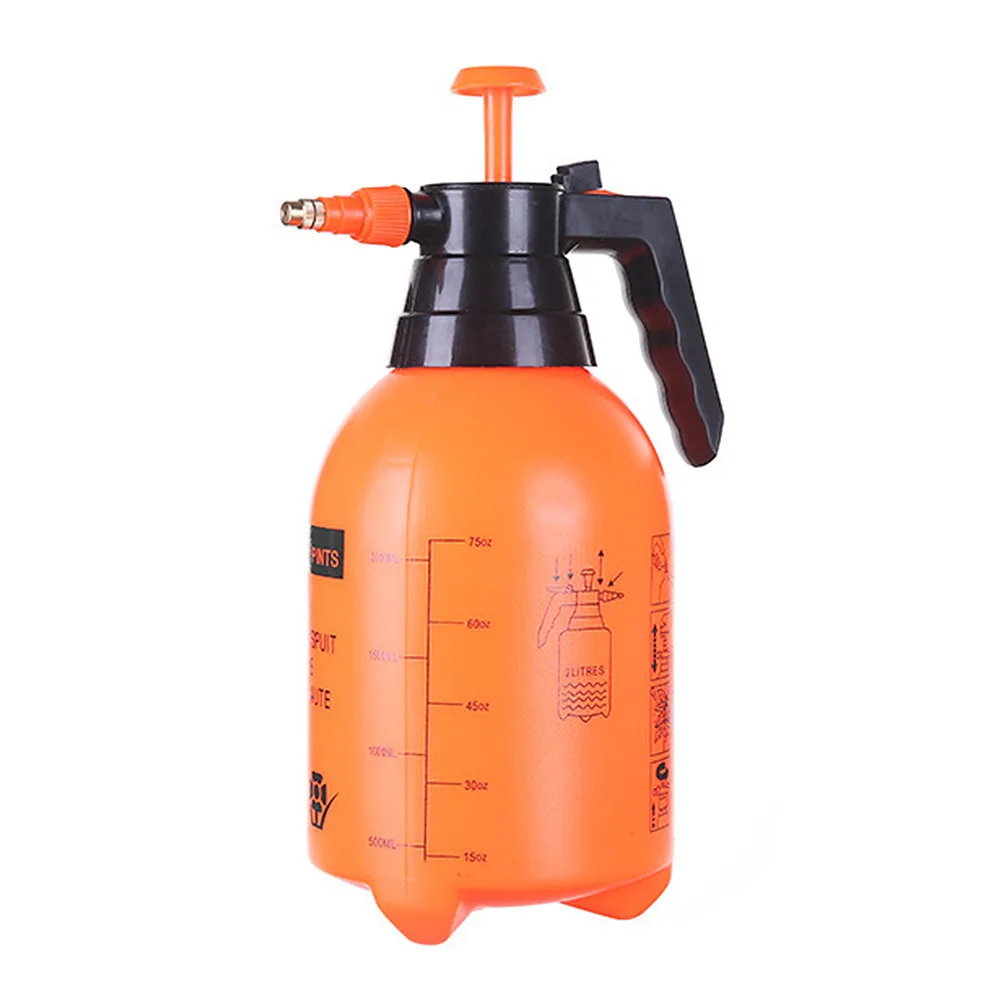 

New Hand Pressure Kettle Hydraulic Design 2L Plant Flower Watering Pot Spray Bottle Garden Mister Sprayer Hairdressing