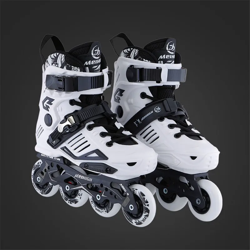 المهنية حذاء تزلج بعجلات الكبار Rollerblade أحذية التزلج الأسطوانة للبالغين الرجال النساء انزلاق شحن التزلج Patins 4 عجلات