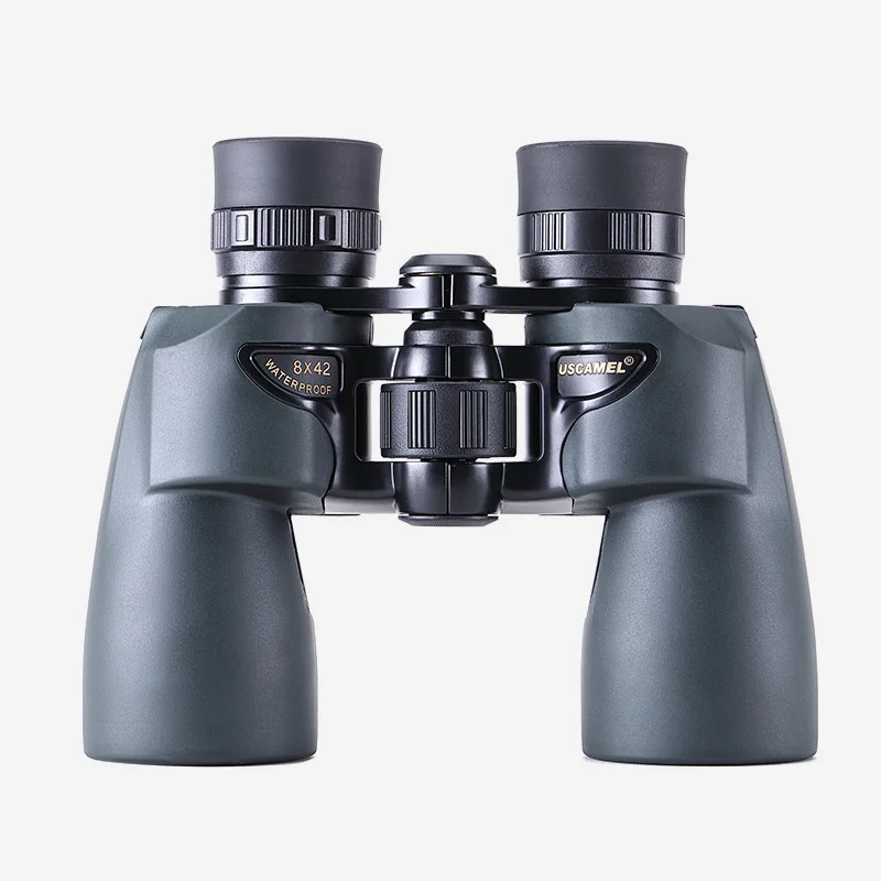 

USCAMEL Binoculars 8x42 Professional Hunting Telescope Watching Birds Camping (Olive Green)
