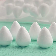 Кухня DIY 20 шт./пакет сахарная глазурь цветы высечки инструменты аксессуары овальная пена форма цветка A737