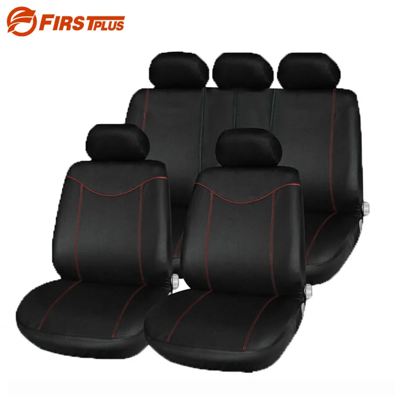 Universal Polyester Car Seat Covers Front Back Seat Elastic Cover Pad