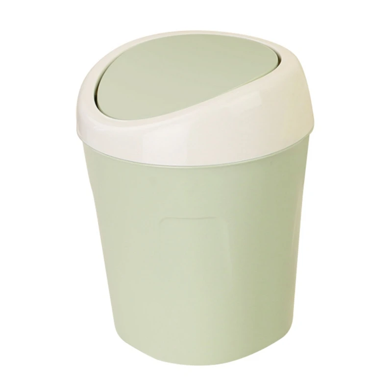 

Plastic Mini Table Dustbin Sundries Barrel Storage Tank Desktop Car Garbage Can Trash Can Home Office Snacks Waste Bins