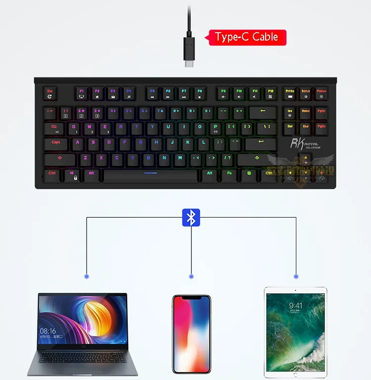 Клавиатура игровая Механическая с RGB подсветкой и двойным режимом|Клавиатуры| |