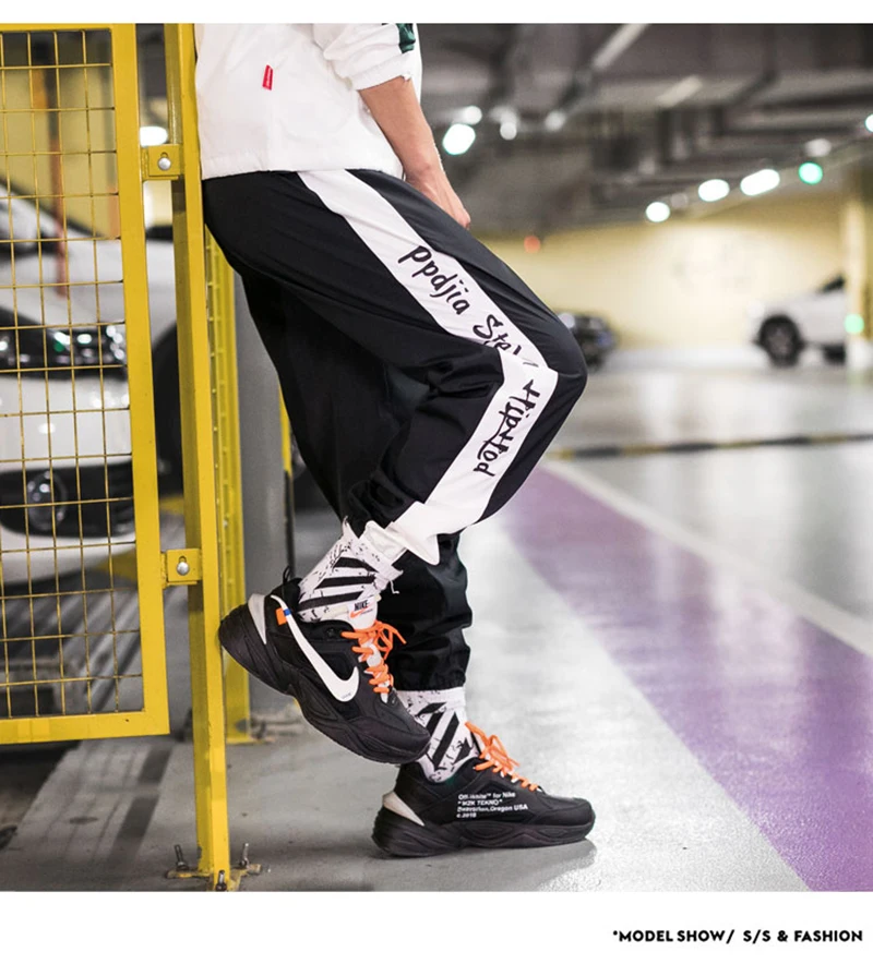 Harem Cargo Pants Men Streetwear Hip Hop Japan Style Trousers Male Khaki Loose Straight Pants  (1)