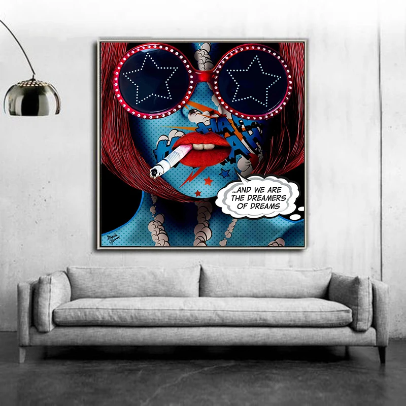 

Canvas Painting Wall Art monika nowak Game Equipment Painting We Are The Dreamers Posters And Prints The Pictures On The Wall