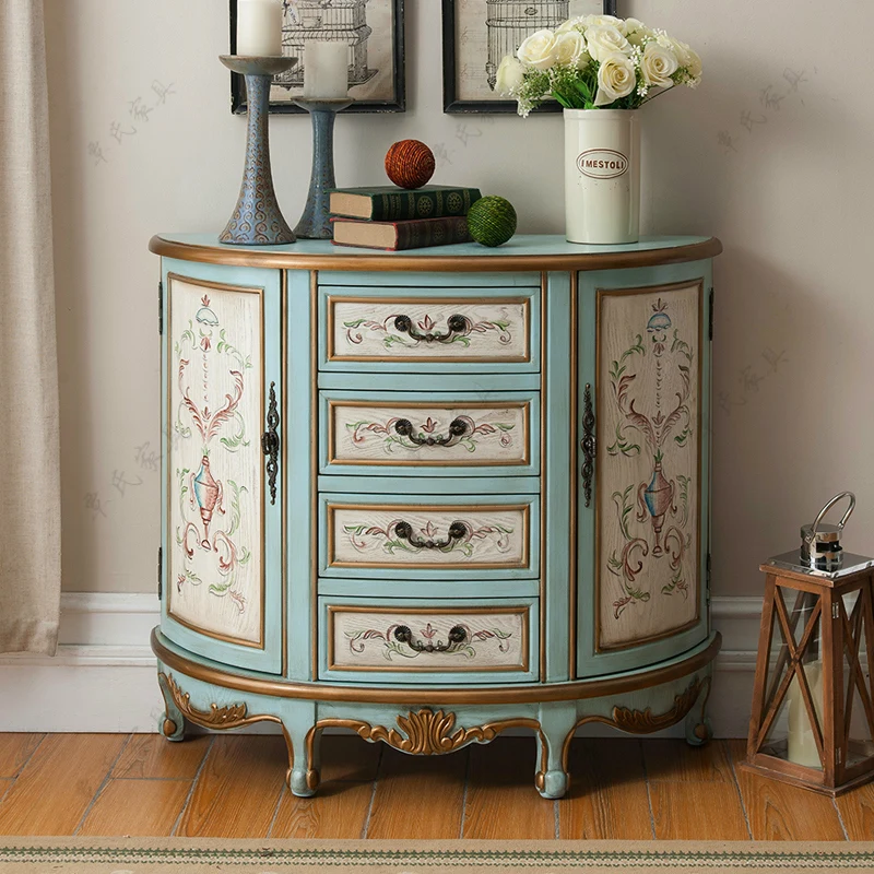 Mediterranean gateway cabinets, idyllic decorative cabinets, vestibule cabinets, American painted living rooms, Mediterranean gateway cabinets, idyllic decorative cabinets, vestibule cabinets, American painted living rooms,