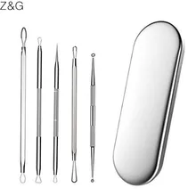 5 шт./компл. инструмент для удаления прыщей инструмент профессиональный уход за кожей лица маска для удаления угрей, уход за кожей, инструмент для удаления прыщей Красота продукты Removedor De Cravo