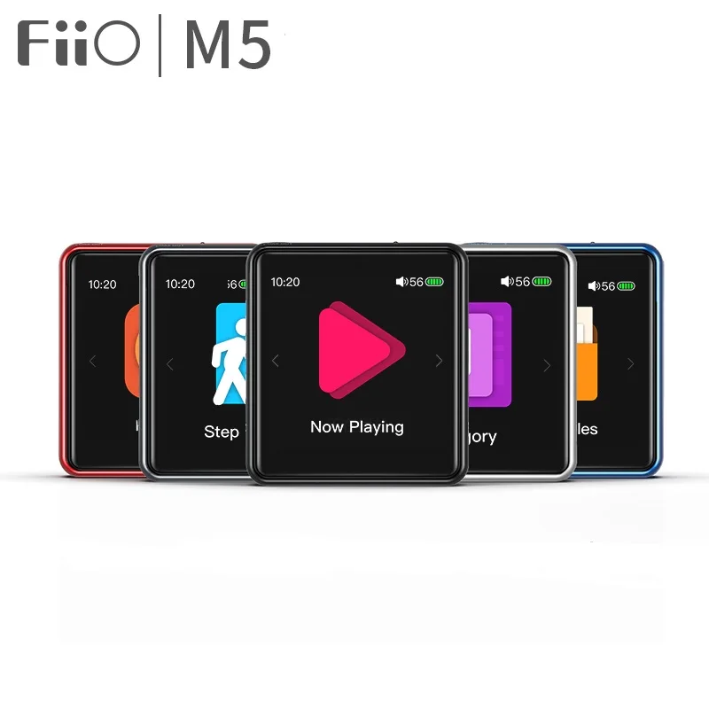 FiiO M5 Bluetooth MP3 плеер портативный мини без потерь музыка HIFI Высокое разрешение FlAC DAC DSD128 LDAC Спорт Бег цифровой аудио плеер