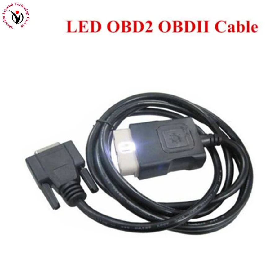 Новинка! Быстрая авто CDP+ светодио дный OBD2 OBDII кабель CDP плюс 3in1 светодио дный OBD кабель для VD TCS CDP PRO Plus