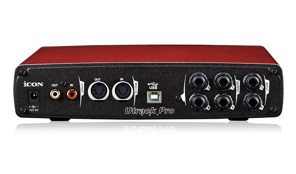 Профессиональная внешняя звуковая карта iCON Utrack pro vst интерфейс USB для записи 6