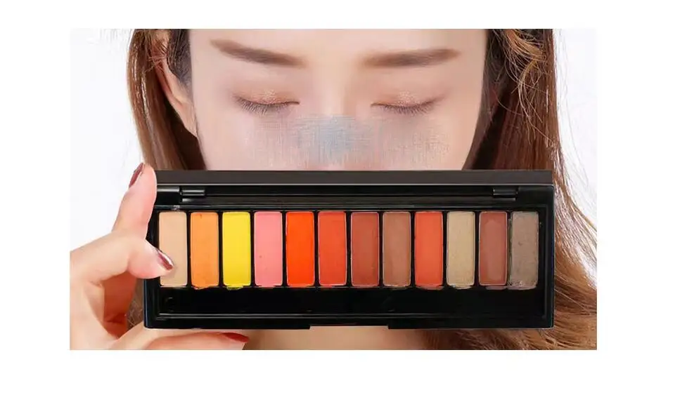 

YTT-Color eye shadow, plate, makeup, eye shadow, earth color, pink, mermaid.