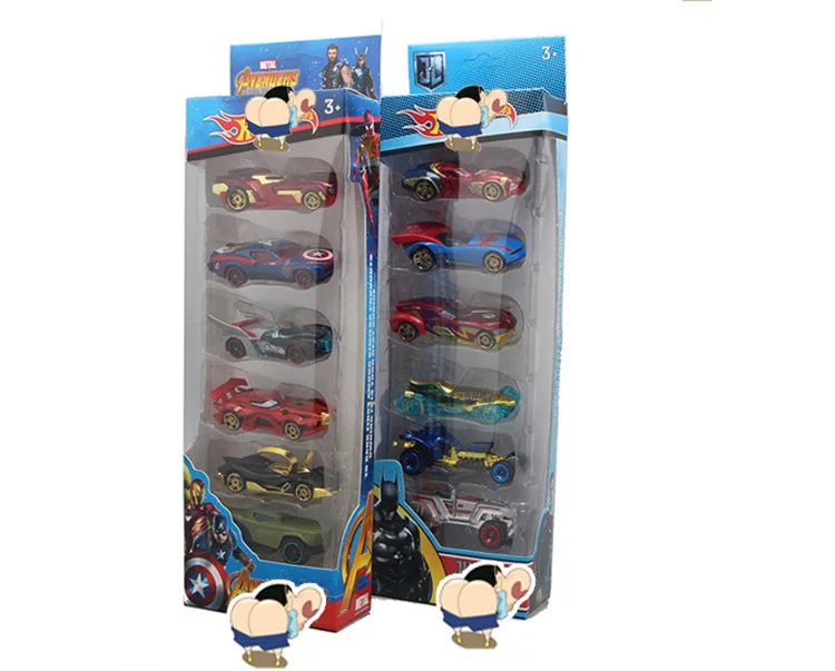 1: 64 Литые Автомобильные Diecasts& Toy Vehicles The Avengers And Justice league Модель автомобиля игрушки для детей
