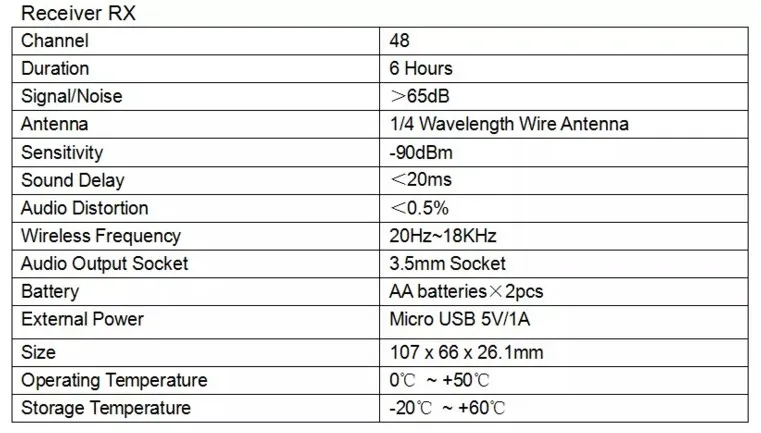 UHF 48 Canais Mono Microfone Para Câmera