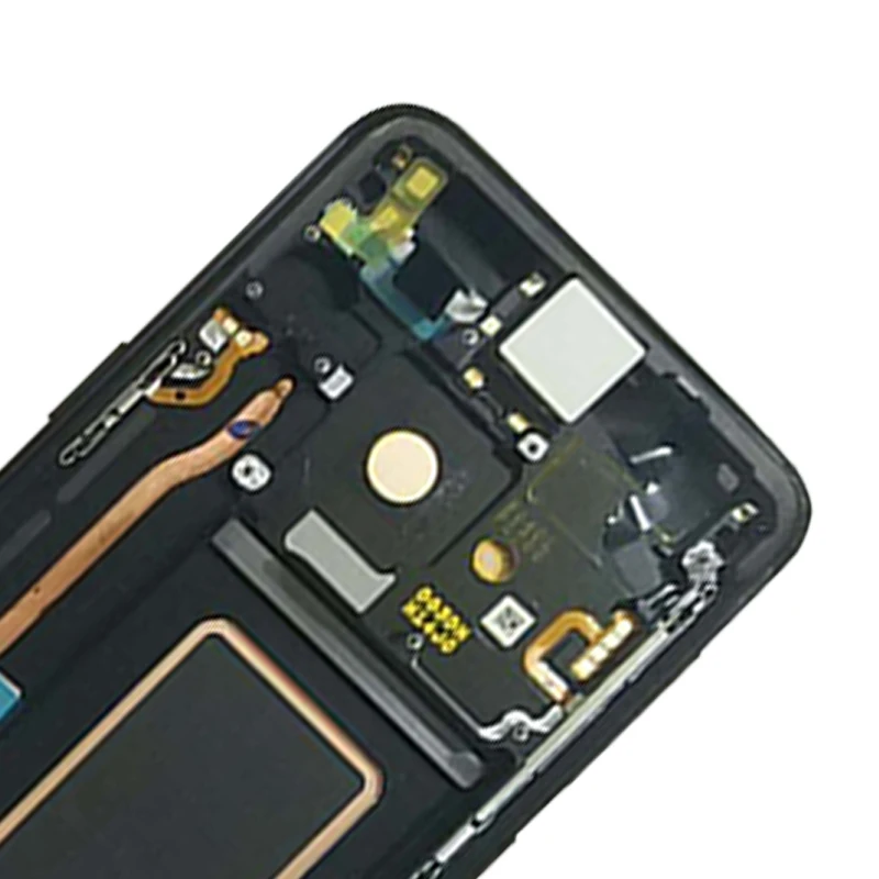 ЖК-дисплей с сенсорным экраном дигитайзер панель в сборе для samsung Galaxy S9 G9600 ЖК с рамкой