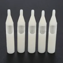 50 шт наконечники игл для татуажа смешанные Пластик стерилизованное одноразовое иглы шапки сопла трубы с круглым горлышком 3R 5R 7R 9R 11R