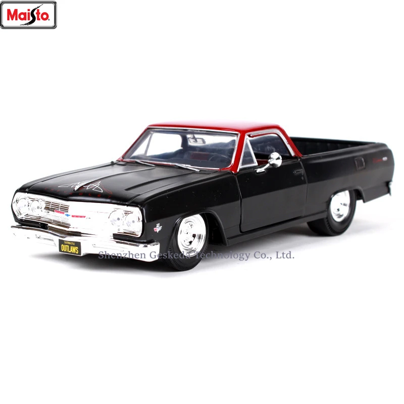 

Maisto 1:24 1965 Chevrolet EL CAMINO modified authorized simulation alloy car model crafts decoration collection toy tools