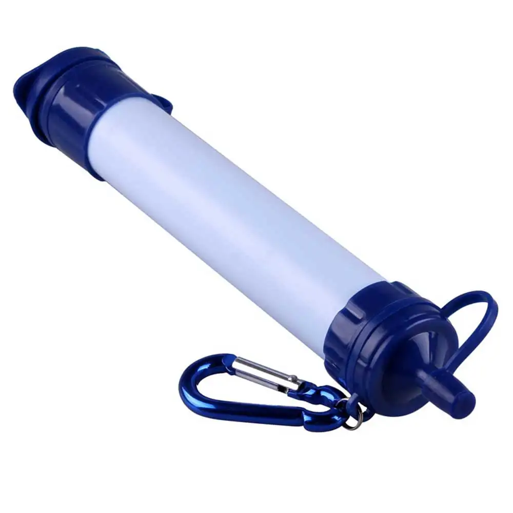 Portable Water Filter Personal Survival Kit Purifier Straw Emergency
