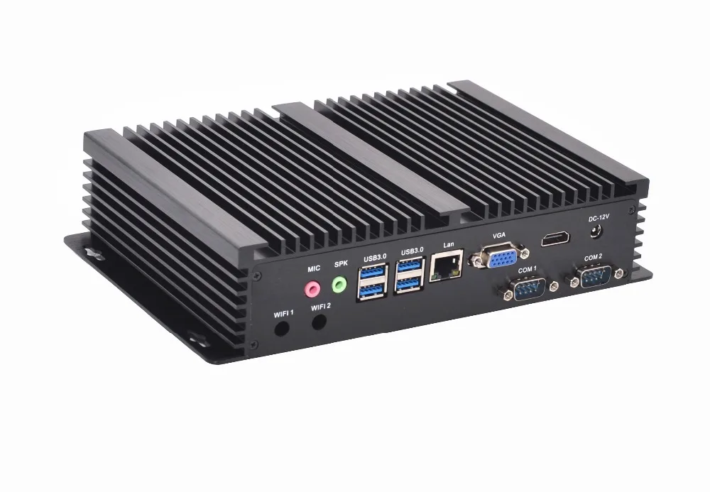 2 RS232 Mini PC with Core i5-4200U Processor on board, i5 15W low power X86 Win 7/Win 10/Linux mini computer