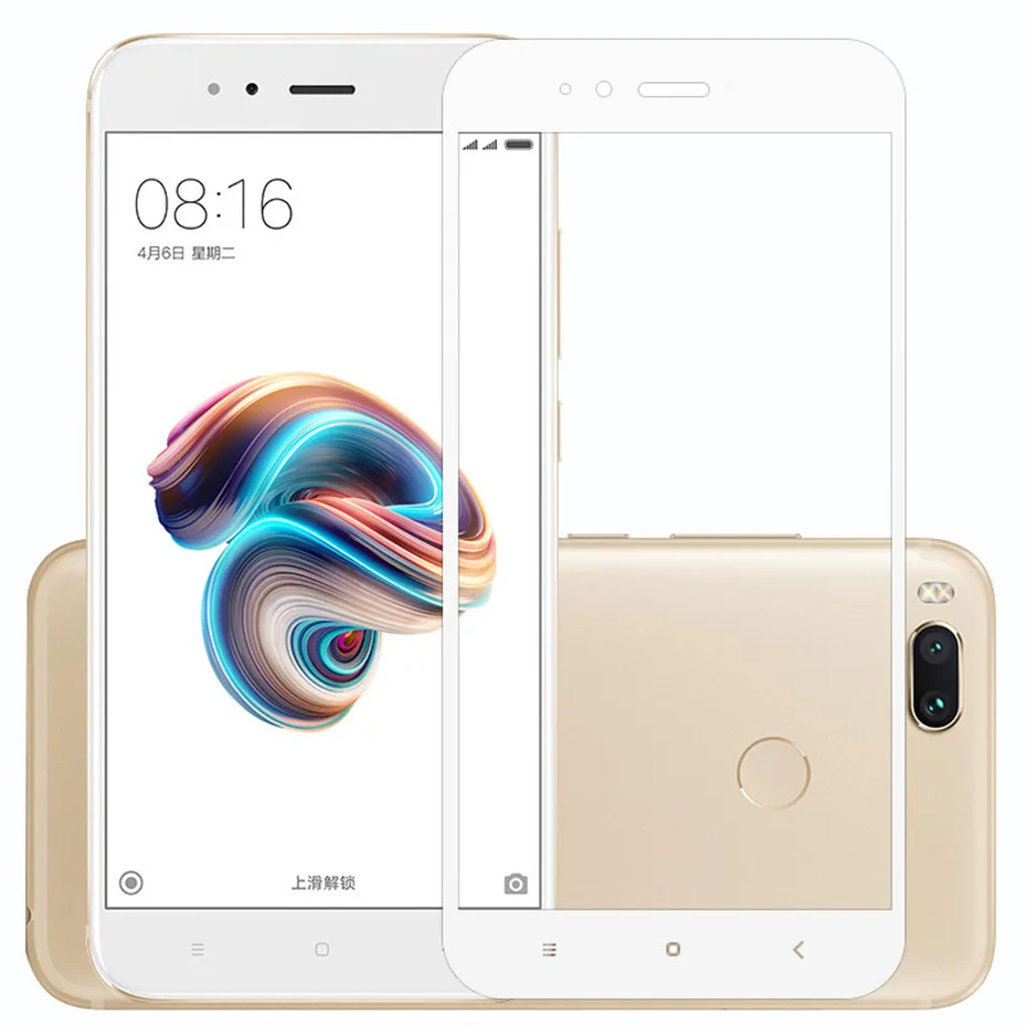 Защита экрана для Xiaomi mi A1 mi a1 стекло 9h полное покрытие закаленное стекло на xio mi 5x mi A1 5," Защитная стеклянная пленка