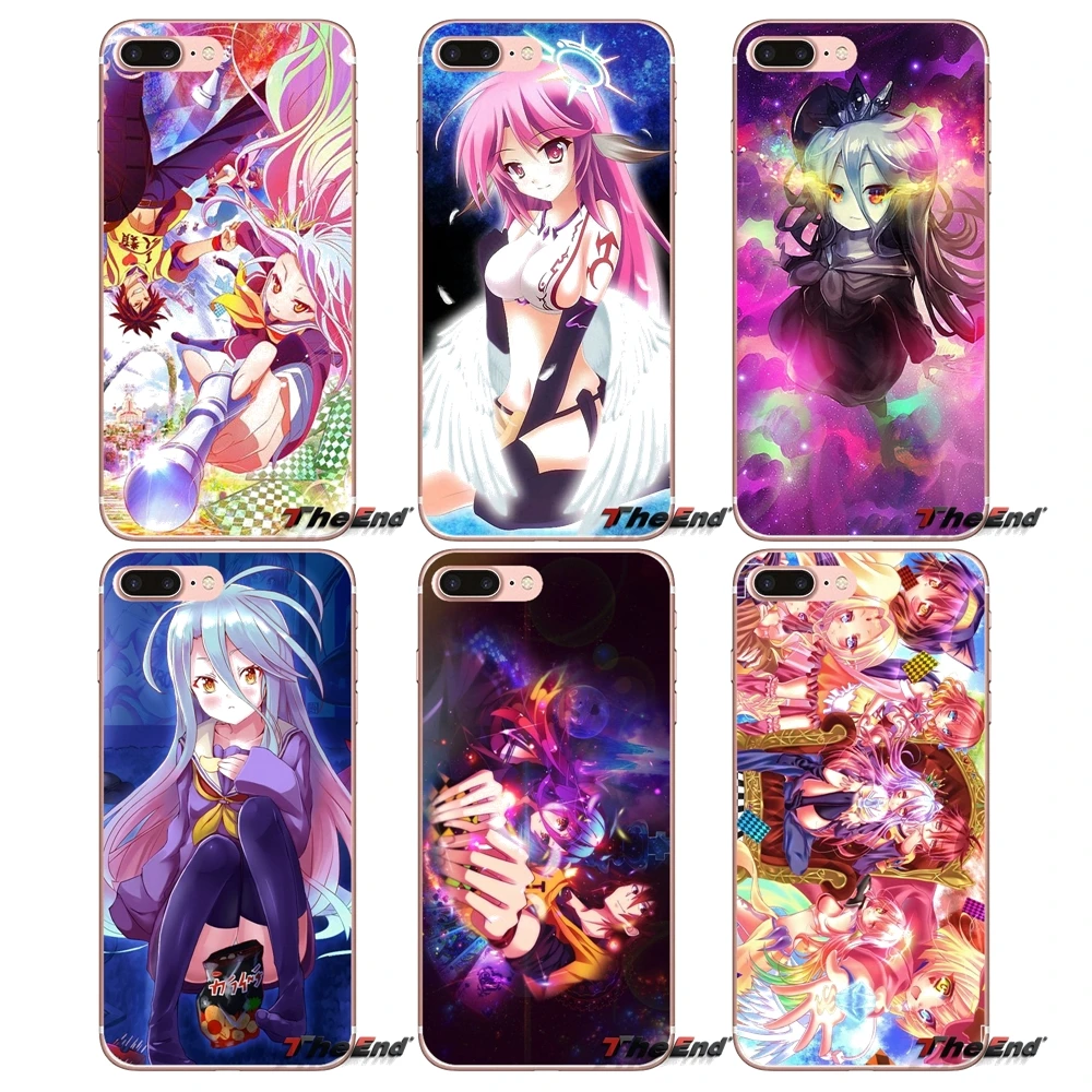 Чехол для Samsung Galaxy S2 S3 S4 S5 MINI S6 S7 edge S8 S9 Plus Note 2 3 4 5 8 Coque Fundas NO GAME LIFE Girl | Мобильные