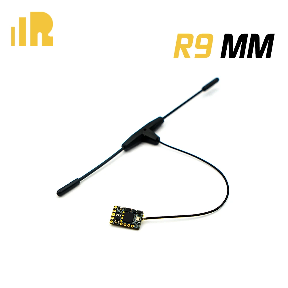 Frsky R9M/R9M Lite модуль+ R9 мм/R9 Mini/R9/R9 тонкий+ 900 МГц мини приемник+ оригинальная Frsky IPEX4 и супер 8 комбинированная антенна - Цвет: Цвет: желтый