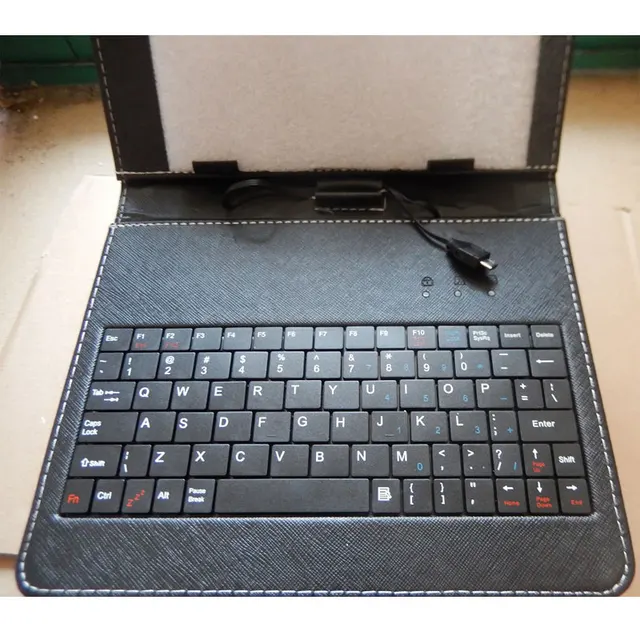 Best Offers Myslc micro USB Russian English keyboard case for BMXC 10.1 inch K107 S107 K108 S108 T900 MTK8752 octa tablet