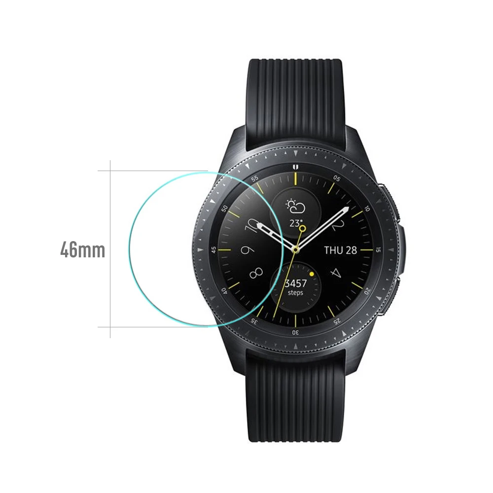 Подходит для samsung Galaxy Watch 46 мм часы из закаленного стекла подходит для samsung Smart Watch пленка из закаленного стекла