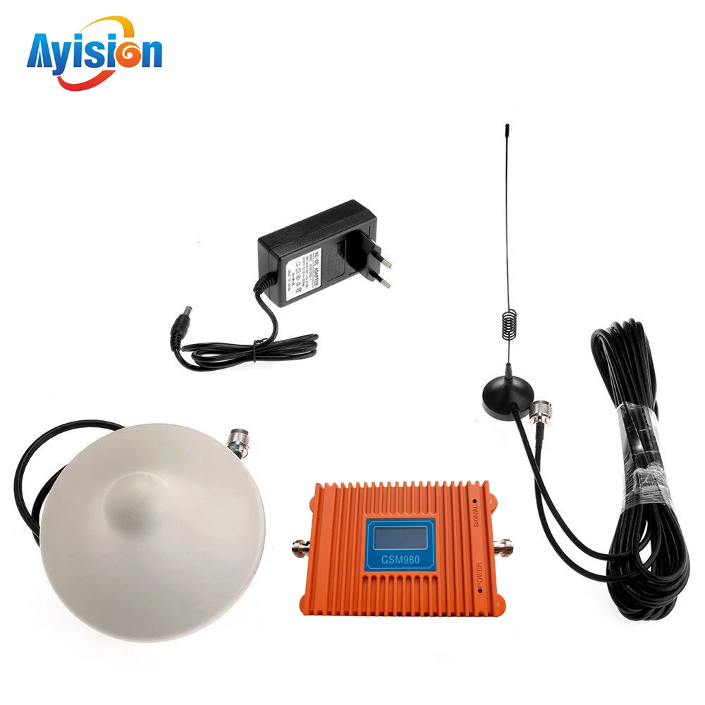 

Led Screen Display Gsm 980mhz UMTS 2G 3G Celular Mobile Phone Signal Repeater Booster 980 mhz Amplifier Antenna