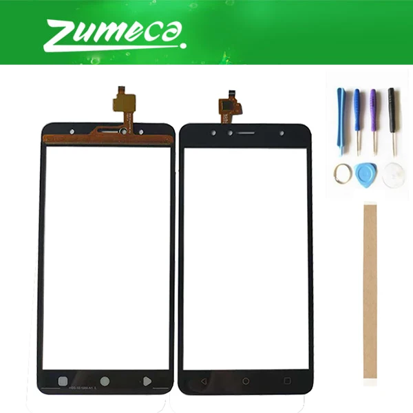 

High Quality 5.5 Inch For Vertex Impress Baccara Versions Touch Screen Digitizer Touch Lens Glass Black Color With Tape&Tool