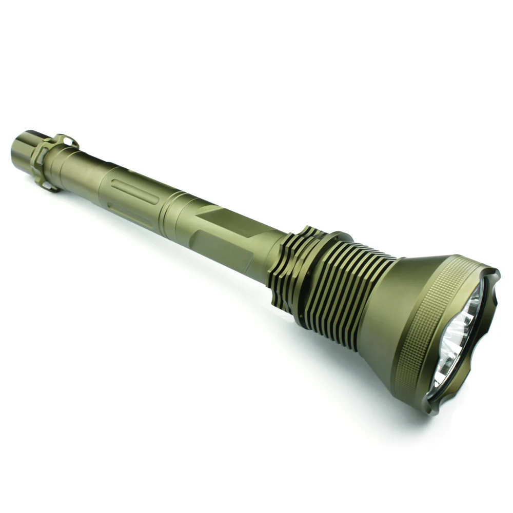 US $144.90 1 Set TrustFire Led Flashlight AK90 12CREE XMLT6 13000 Lm 5Mode Tactical Flashlight w 4 x 26650 Battery for Camping