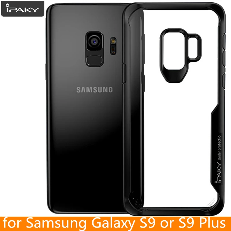 Чехол для Samsung S9 IPAKY Note 9 8 S8 Plus силиконовый акриловый Гибридный противоударный