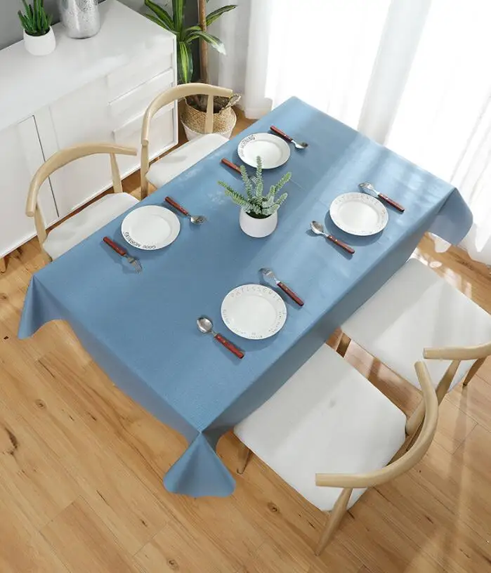 

PVC table cloth waterproof table cloth anti-scalding, oil-proof, disposable, home tablecloth
