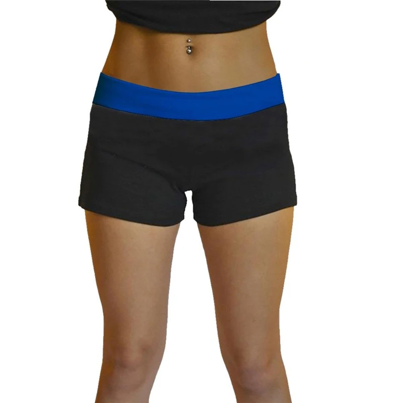 Mid Waist Casual Women Shorts Summer Printing Fit Fitness Elastic Waist Casual Female Short Pants Trousers Fashion New Harajuku Shorts