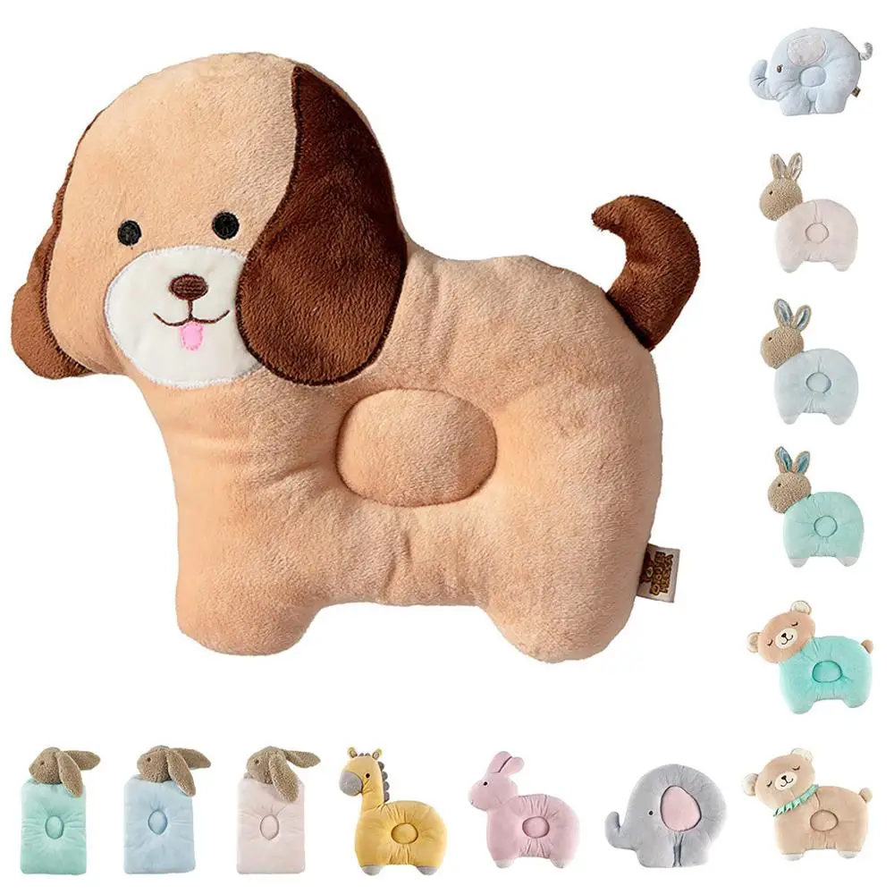 

0-3 Years Old Breathable Stereo Protect Head Baby Pillow Newborn Cartoon Infant Shaping Nursing Pillow Kids Room Decoration FF4