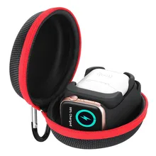 EPULA Earphone Case Travel Charging Stand Dock Cases Cover Hard Storage Box Bag Protective For Apple Watch Airpods Airpods Case