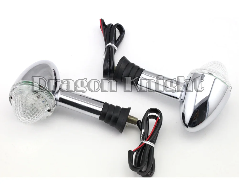 Для Triunph Боневилл 01 12 Boneville SE 09 13 T100 02 Ясно Мотоцикла LED Сигналы Поворота Индикатор