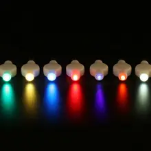 HF высокой частоты Deal100pcs/лот супер яркий светодиодный подвесной фонарик FLORALYTE 11 Цвета Батарея Бумага Фонари свет Свадебная вечеринка Декор свет