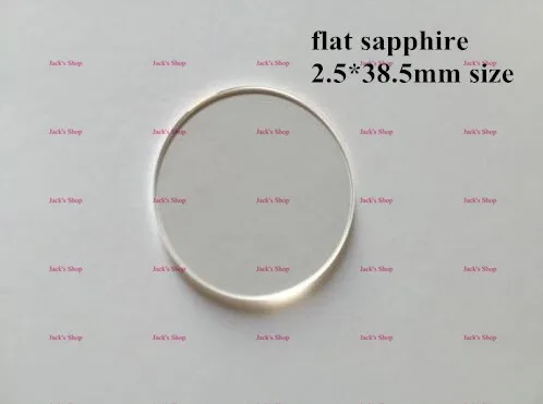 Good Quality Free Shipping 1pc 2 5 38 5mm Flat Sapphire for Watch Repair Watch Crystal
