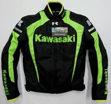 2015 New arrival men motorcycle jacket KAWASAKI automobile motocross motorcycle racing clothing with warm liner