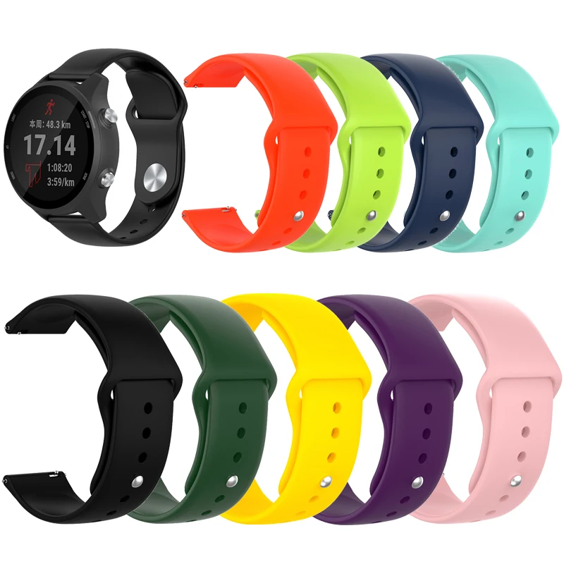 Watchband Wrist Strap for Xiaomi Huami Amazfit Bip Youth Sports Watch 20mm 22mm Correa accessory Samsung Gear S3 Galaxy Band | Электроника