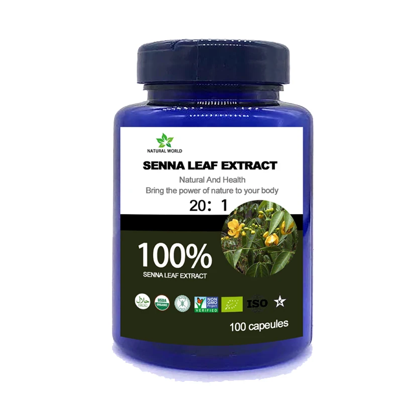 

Natural Senna Leaf Extract 20:1 100pcs/bottle 100% Senna Leaf Extract 20:1