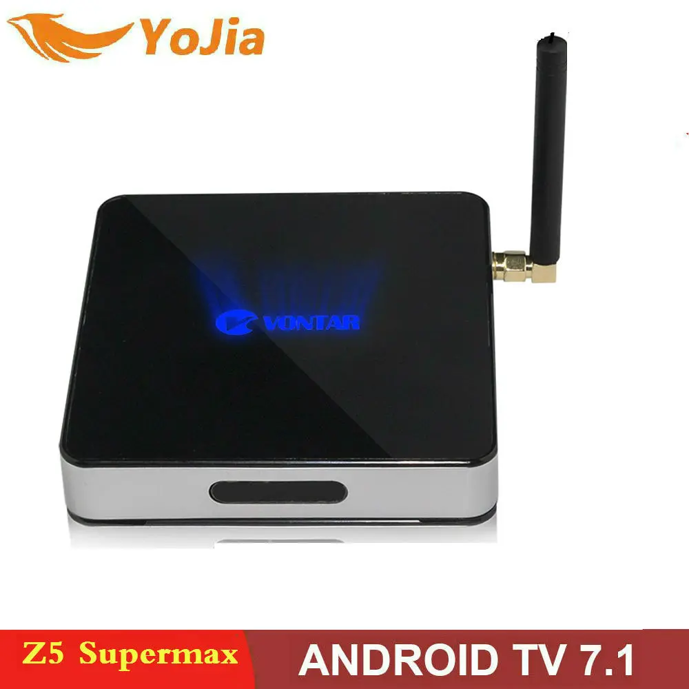 

Smart 4K Media Player Amlogic S912 Z5 Supermax Android 7.1 TV Box OctaCore 2.4G/5G Dual WIFI 2G/16G PK X92 T95Z PLUS Set Top Box