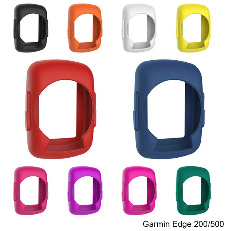 Новый цветной силиконовый защитный чехол для Garmin Edge 200/500 GPS велосипедный