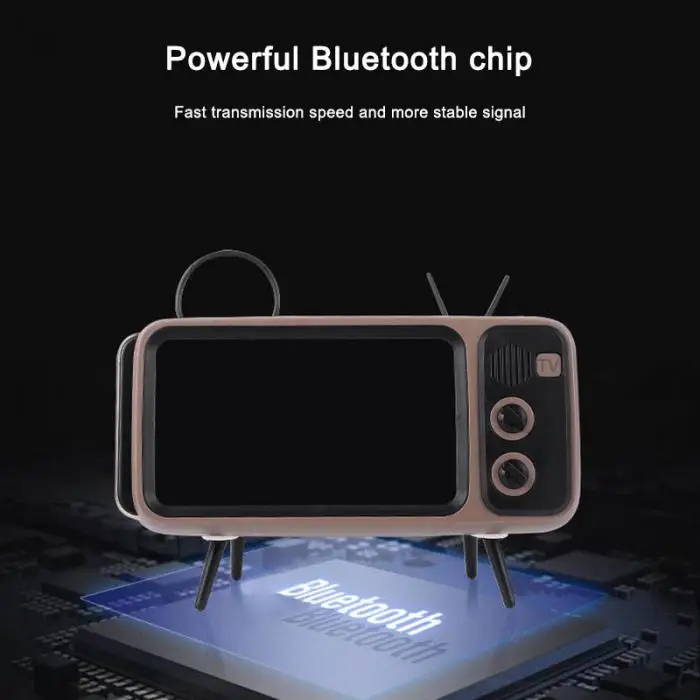 Симпатичный Мини HIFI Bluetooth стерео динамик беспроводной супер бас динамик s USB зарядка держатель телефона JR предложения
