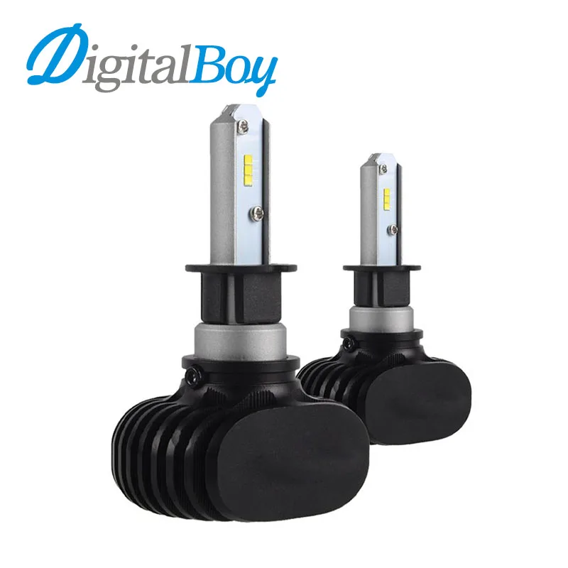 Brand New LED Headlight H3 Light Bulbs Car Single Beam Headlamp Fog Light 50W 8000lm Auto Lights