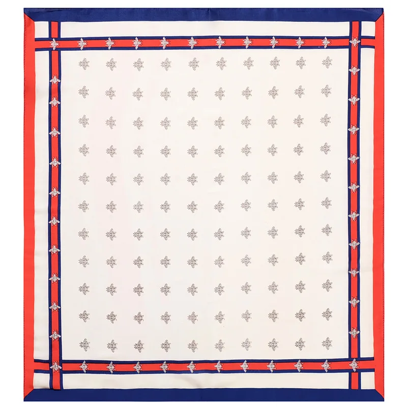  Free Shipping Women Handkerchief Ladies Headscarf Girl Neckerchief Headband Floral Pattern Pocket S