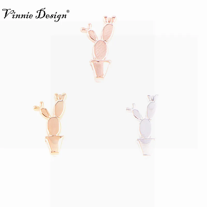 Vinnie Design Jewelry Saguaro Cactus Slide Charms for Wrap Mesh Keepers Bracelets DIY Accessories Making 10pcs/lot | Украшения и