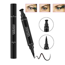 1 шт. черный стойкий подводка для глаз водонепроницаемый подводка для глаз пятнистая Косметическая Красота жидкая косметика подводка для глаз карандаш черный/х