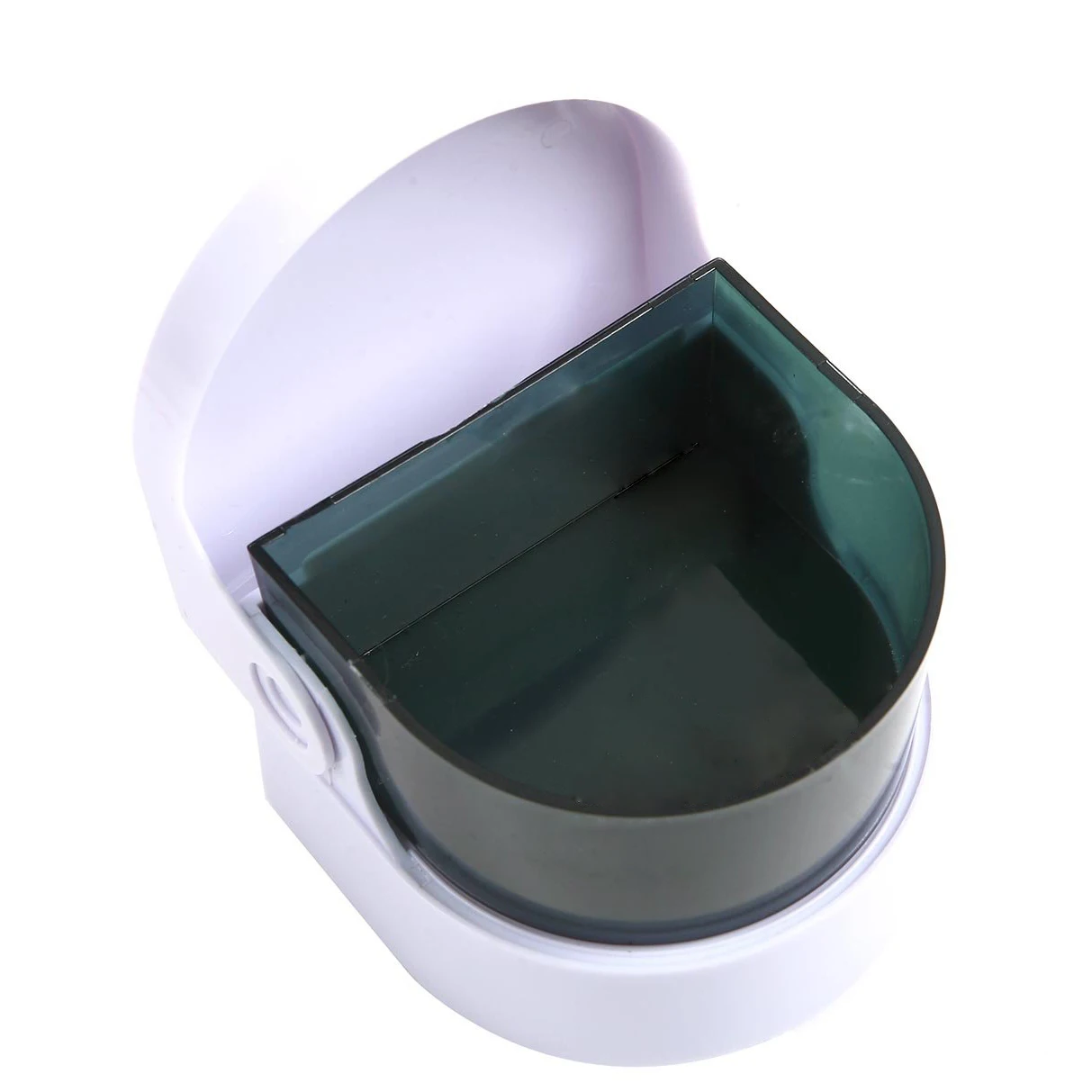 Горячая tod-беспроводная ультра Соник Очиститель для часов монеты ювелирные изделия кольцо - Цвет: White