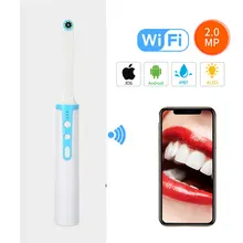 Wireless WiFi Oral Dental Camera 1080p HD Intraoral Endoscope 8 LED Light USB Cable mouth Inspection monitor for Dentist Tool intra oral camera denshine hd mini wifi wireless dental intraoral oral camera for iphone android windows pc